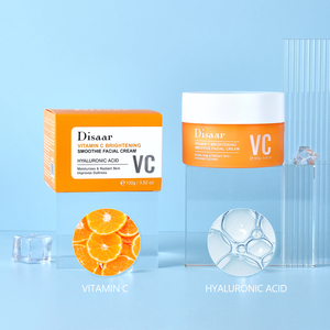 Crema Facial con Vitamina C Oem Smoothie para un Rostro Radiante, Aclarante, con Ácido Hialurónico Hidratante, Renovador, para Día y Noche - Product Image 4