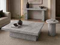 Dalles de marbre bleu Savoy avec veinage gris pour les murs de salle de bain, les tables à manger, les comptoirs de bar, les sols de hall et les lavabos autoportants