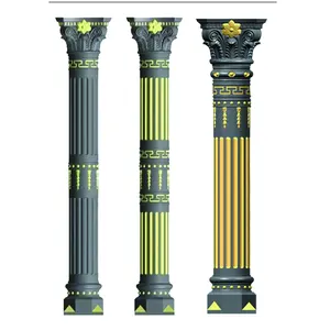 30cm x 360cm vertical stripes roman column molds for sale