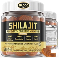 Vitadiscovery OEM Gummies de Résine de Shilajit Ashwagandha CoQ10 D3 Soutien Énergétique Mémoire Cérébrale Anti-Âge Non Destiné aux Femmes Enceintes