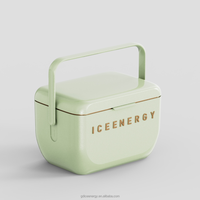 ICE TRIP 48 heures Keep Cool Blue Glacière en plastique PP pour contact alimentaire pour fruits et boissons