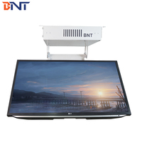 BNT – support caché pour maison intelligente, élévateur de plafond motorisé rabattable pour TV avec télécommande
