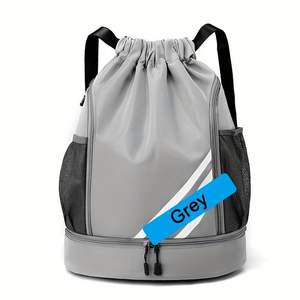 Muestra Gratuita, Mochila Deportiva Pequeña Personalizable, Plegable, de Malla, Impermeable, con Forro de Poliéster, Logotipo Personalizado para Playa, Natación y Juguetes - Product Image 1