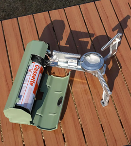 Venta al por mayor barbacoa al aire libre y cocina interior portátil Mini estufa <span class=keywords><strong>de</strong></span> gas <span class=keywords><strong>butano</strong></span> Camping estufa plegable quemador <span class=keywords><strong>de</strong></span> gas <span class=keywords><strong>con</strong></span> <span class=keywords><strong>horno</strong></span> - Product Image 2