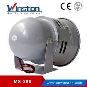 Manufacturer MS-290 DC12V 60HZ Plastic Shell Motor Alarm <strong>Siren</strong>