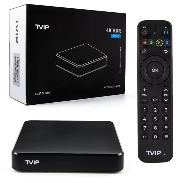 TVIP 710 4K HD Smart TV Box Android 11.0 Amlogic S905W2 H.265 VS Tvip 530 IP TV Box Support Tvip710 Usb Wifi Media Player