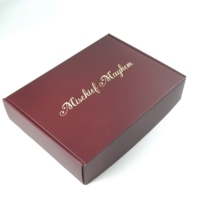 Boîtes d'emballage en carton ondulé de luxe sur mesure, imprimées en couleur, cartons d'expédition pliables