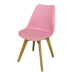 Silla de <span class=keywords><strong>Comedor</strong></span> y Oficina con Respaldo en Forma de Tulipán, Estilo Nórdico, para Uso Casual y Conferencias, Envío Directo - Product Image 5
