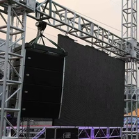 Écran LED couleur plein format pour location extérieure, pas de pixel de 3,91 mm/4,98 mm, garantie 3 ans, durée de vie de 100 000 heures
