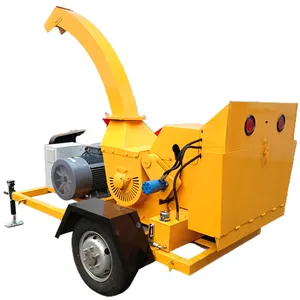 Chất lượng cao điện branche chipper Shredder tự động cho ăn vườn Shredder để sử dụng nhà broyeur de branche