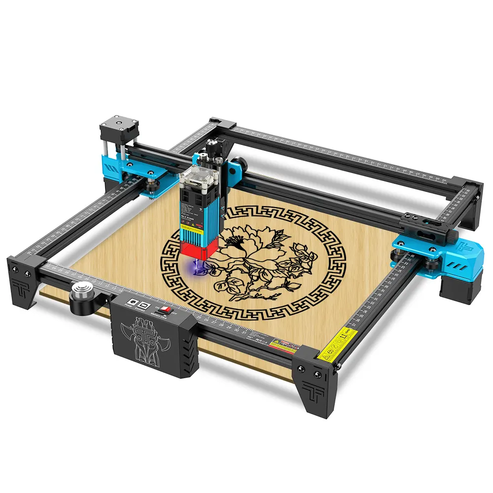 TWOTREES TTS 40W Portable Laser Engraver Cutting Machine 3D Diy Mini Metal Leather Fiber Wood co2/diode Laser Engraving Machine