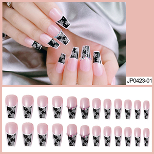Neissry - <span class=keywords><strong>Uñas</strong></span> Postizas Acrílicas TJM, Duraderas, Hechas a Mano, <span class=keywords><strong>de</strong></span> Lujo, Gruesas, Cuadradas, Tropicales, con Flores 3D, en Caja Personalizada - Product Image 6