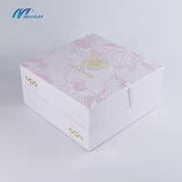Calendrier de l'Avent en papier rigide biodégradable écologique personnalisé pour l'Aïd Moubarak Ramadan, 24 jours, boîte cadeau mystère pour enfants