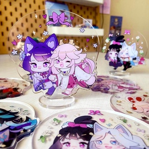 Supports en acrylique personnalisés OEM/ODM Genshin Impact : Kazuha, Tomo, <span class=keywords><strong>Shenhe</strong></span> et Yunjin - Product Image 4