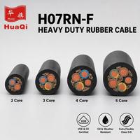 Huaqi H01N2-D 1/0 2/0 AWG Flexible Gummi-Elektrokabel und -Leitungen aus Kupfer 25 35 50 70mm Batterie-Kupfer-Schweißkabel
