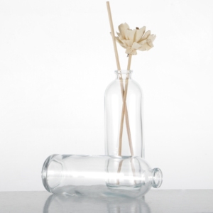 Bán Buôn Sang Trọng 100Ml Hình Trụ Rõ Ràng Hương Thơm Thủy Tinh <span class=keywords><strong>Reed</strong></span> Khuếch Tán Chai Rỗng Vít Cap Silkscreen In Bề Mặt - Product Image 4