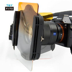 Tianya 130x175mm X-series imported resin lens, square graduated insert <b>filter</b>, graduated orange sunset lens. - Product Image 2