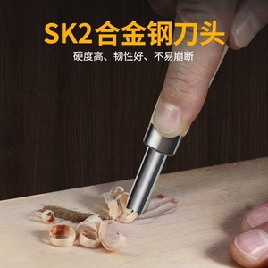 Wood Carving Knife Set 3Pc High Carbon Steel Wooden Handle For Woodworking Diy Engraving Tools - Product Image 2