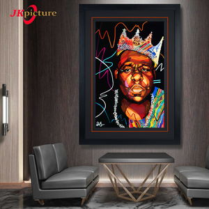 Affiches et imprimés de chanteur de Star de style Hip-Hop, Tupac, toile d'art, peinture murale - Product Image 5