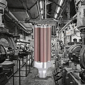 Élément filtrant métallique de type Clyder à quatre chambres, pièce de compresseur industriel pour sécheur d'air, réduction du bruit - Product Image 2