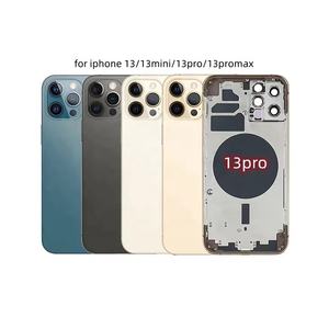 Задняя крышка средней рамы для iphone 12 pro max/12 pro полная сборка разборная сменная задняя рамка + логотип - Product Image 2