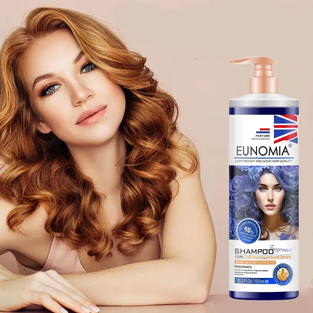 شامبو معطر بالفيتامينات من EUNOMIA بالجملة شامبو بتصميم أوروبي وأمريكي للاستخدام الفندقي والاستخدام المنزلي لمكافحة تساقط الشعر