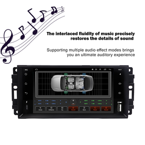 Jeep 7-inch đầy đủ Màn hình cảm ứng <span class=keywords><strong>GPS</strong></span> <span class=keywords><strong>navigation</strong></span> máy với không dây cho Bluetooth và craplay kết nối DSP chức năng MP3 loại - Product Image 2