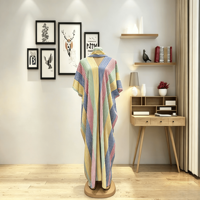 Robe longue ample pour femme, nouveau style, imprimé africain Bubu, manches longues, strass, en polyester, idéale pour les fêtes, vente en gros