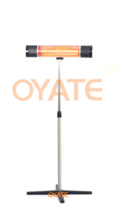 Trípode de suelo halógeno IR de 950mm y 1500W, calentador infrarrojo, tubo de cuarzo, calentador eléctrico, <span class=keywords><strong>estufa</strong></span> de calefacción de suelo para colgar en la pared - Product Image 3