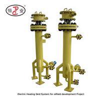 Calentador de Circulación Industrial a Prueba de Explosiones de 100 kW, Calentador Eléctrico para Procesos, Construcción de Acero Inoxidable, Certificado ATEX