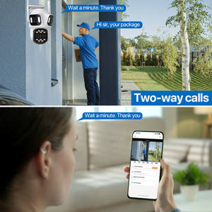 3レンズ3画面セキュリティ6KHDPTZカメラWifi監視マルチレンズIPカメラワイヤレス自動追跡ビデオCCTV Cam iCSee - Product Image 5