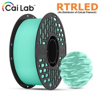 Filament PLA Soie Monocouleur CAILAB 1,75 mm 1 kg Matériaux pour Imprimantes 3D FDM Bobine Haute Brillance