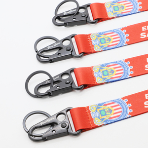 Lanyards Cortos Personalizados al por Mayor con Mosquetón del <span class=keywords><strong>Club</strong></span> de Fútbol Español Real <span class=keywords><strong>Betis</strong></span>, Lanyards Promocionales Cortos para Llaves - Product Image 2