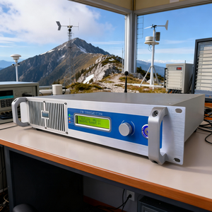 Équipement de studio de diffusion <span class=keywords><strong>complet</strong></span> 300W, émetteur FM (antenne + câble + mixeur) pour station de radio/école/transmission musicale, ventilateur intelligent - Product Image 6