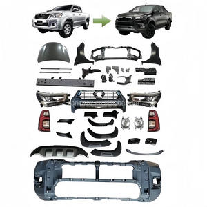 Nuevo Kit de carrocería de <span class=keywords><strong>Vigo</strong></span> 2004-2008 actualización a 2020 Rocco Kit de carrocería parachoques delantero lámpara de cabeza rejilla de elevación facial para Hilux <span class=keywords><strong>Vigo</strong></span> - Product Image 4