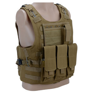 Gilet porte-plaques multifonction à dégagement rapide pour homme, gilet tactique de sécurité et de chasse pour les sports de plein air - Product Image 2