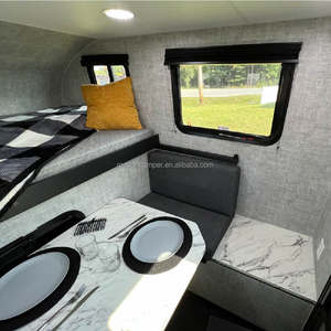 Meilleures ventes : Remorques de camping 8 pieds, compatibles pick-up, petites, légères, <span class=keywords><strong>4</strong></span> <span class=keywords><strong>saisons</strong></span>, 4x4, pour famille, à monter sur pick-up, avec toit rigide, type <span class=keywords><strong>caravane</strong></span> - Product Image 5