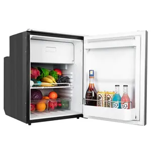 Best price of new design 40w aluminum dual-zone 80l fridge compressor fridge for rv