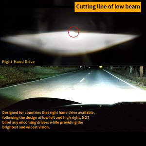 Faros Delanteros LED 5x7 para Jeep Cherokee XJ 1984-2001, Accesorios para Autos con Volante a la Derecha, SUV, Camionetas 4x4, Furgonetas para <span class=keywords><strong>Toyota</strong></span> - Product Image 3