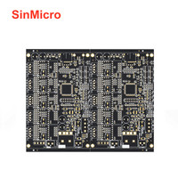 Pièces électroniques, assemblage de circuits imprimés multicouches, finition de surface ENIG Eagle, circuit de commande de bouton d'ascenseur, soudure verte, OEM PCBA