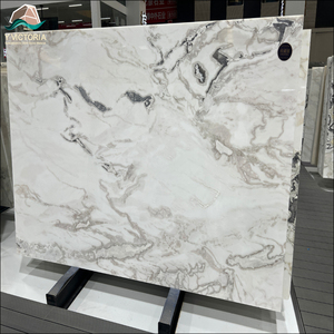 Natural White Marble <b>Stone</b> Slab with Grey Veining for Luxury Feature Walls Flooring and Hotel Projects - Product Image 3