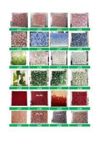 Grande Arco Floreale Sfumato in Seta a Mezzaluna per Decorazione Scenografica, Supporto per Fiori Artificiali a Forma di Luna per Allestimenti di Matrimoni e Feste - Product Image 6
