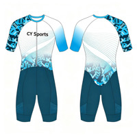 Combinaison de patinage à roulettes en ligne personnalisée par sublimation, manches longues, compression, une pièce, pour la course, OEM