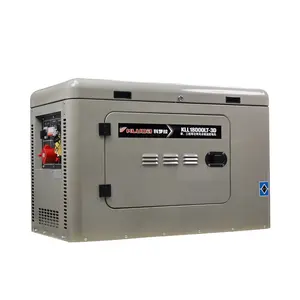 7kW 7KVA KLL18000LC-3D làm mát bằng không khí xi lanh đơn xách tay im lặng loại máy phát điện diesel