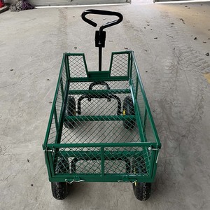 รถลากลวดตาข่ายเคลื่อนย้ายได้รถเข็นสำหรับสวนอเนกประสงค์ - Product Image 4