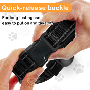 Neues Luxuriöses Verstellbares Reflektierendes Hundehalsband Nylon Verstellbares Breakaway-Hundehalsband mit Airtag-Hundehalsband - Product Image 2