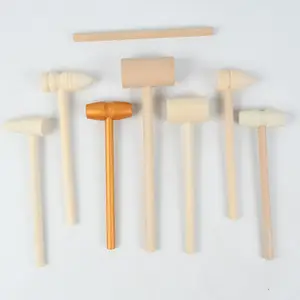 Tùy Chỉnh Nhỏ Nhỏ Nhỏ Búa Gỗ Cua Búa Gỗ Mallet Cho Tôm Hùm Cua Và Sô Cô La - Product Image 1