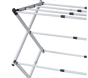 <span class=keywords><strong>เครื่อง</strong></span><span class=keywords><strong>อบ</strong></span><span class=keywords><strong>ผ้า</strong></span>โลหะแบบพับได้3ชั้นชั้นชั้นแขวน<span class=keywords><strong>ผ้า</strong></span>ขนหนูใช้งานได้สำหรับใช้ในบ้านระเบียง - Product Image 6