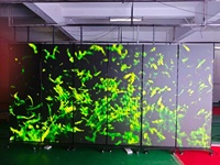Écran LED numérique pliable couleur 4K8K pour intérieur, mur vidéo HD P2.5, SDK, publicité pour ascenseurs, métros, centres commerciaux, IP43, garantie 3 ans