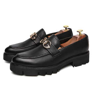 <span class=keywords><strong>Zapatos</strong></span> Casuales de Cuero para Hombre, Talla Grande, Plataforma, Cómodos, de Negocios, Elegantes - Product Image 1